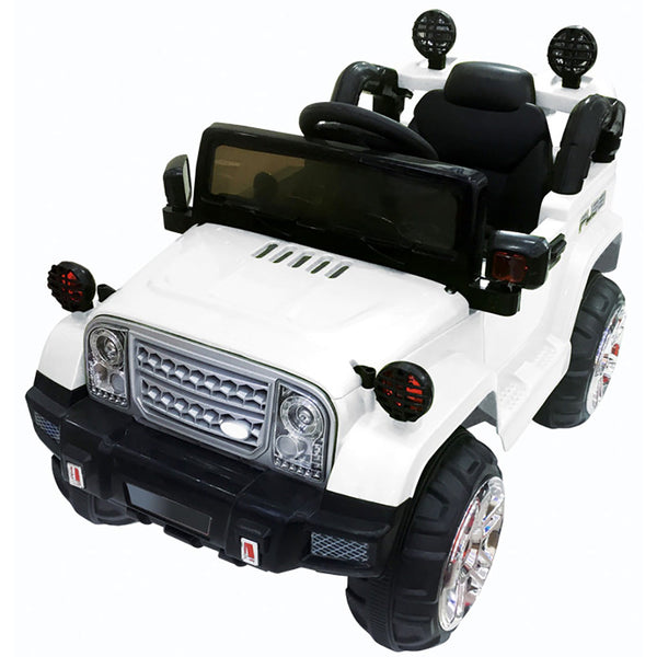 sconto Voiture électrique pour enfants 12V Miller Safari Blanc