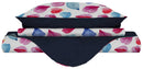 Copripiumino con Stampa sul Sacco e Federe Doubleface Petali