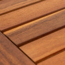 Tavolino 100x50x40 h cm in Legno di Acacia Marrone