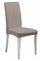 Lot de 2 housses de chaise avec dossier élastiqué en polyester Leslie Tortora