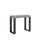 Console extensible en bois et fer H77x40x90 / 300cm Itamoby Tecno Cemento Classic