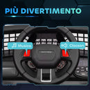 Macchina Elettrica Fuoristrada per Bambini  12V con Doppio Motore Telecomando e Luci Bianco      