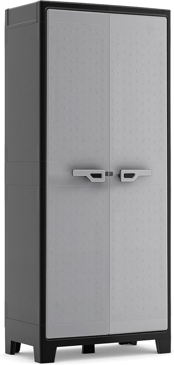 Keter Titan Multispace XL Armoire 8 étagères 80x44x182 cm Noir sconto