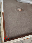 Piatto Doccia in Pietra 80x120 cm Bonussi Ardesia Stone Central Marrone Seconda Scelta