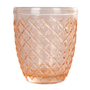 Set 6 Bicchieri Acqua Castle Provence in Vetro VdE Tivoli 1996 Viola