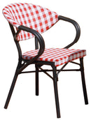 Sedia da Giardino in Alluminio e Textilene Vorghini Scozzese