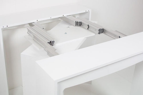 Console extensible en bois H78x42x90/302cm Itamoby Harlequin White Ash Classic online