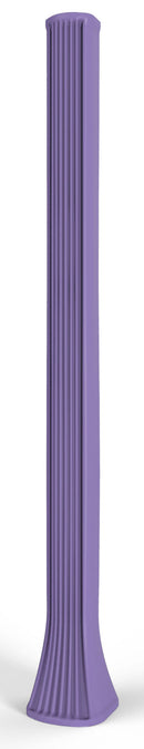 Doccia Solare da Giardino 40L Miscelatore e Lavapiedi Arkema Big Happy Five Viola