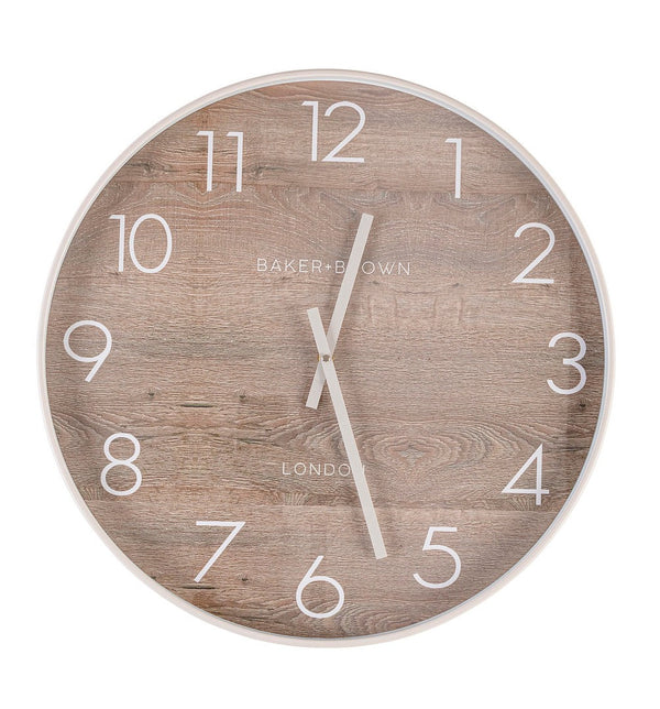 online Orologio da Parete Ø50x5 cm in Plastica Whatever Natural