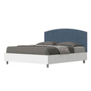 Letto Matrimoniale Antilia Blu Varie Misure