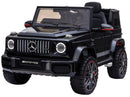 Macchina Elettrica per Bambini 12V con Licenza Mercedes G63 AMG Fuoristrada Nera