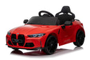 Macchina Elettrica per Bambini Licenza Ufficiale Bmw M4 10,8V 3,1Ah Rosso       