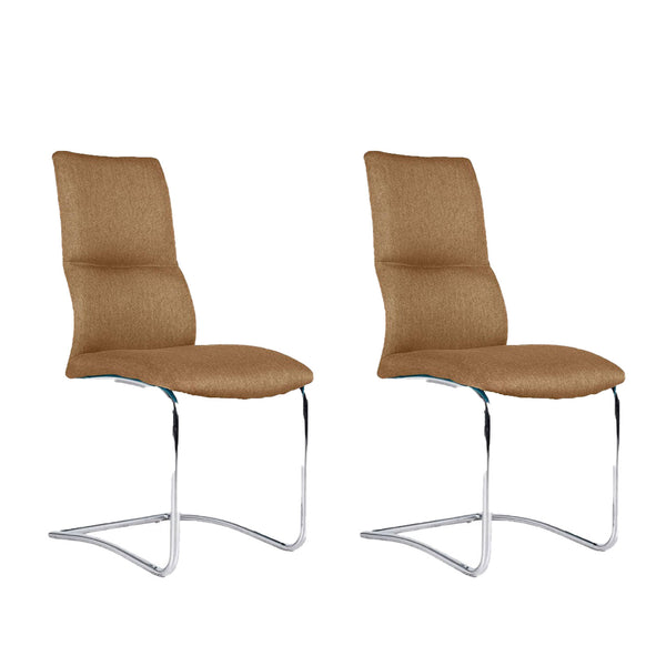 sconto Chaise en Tissu - Chrome Sled Alice