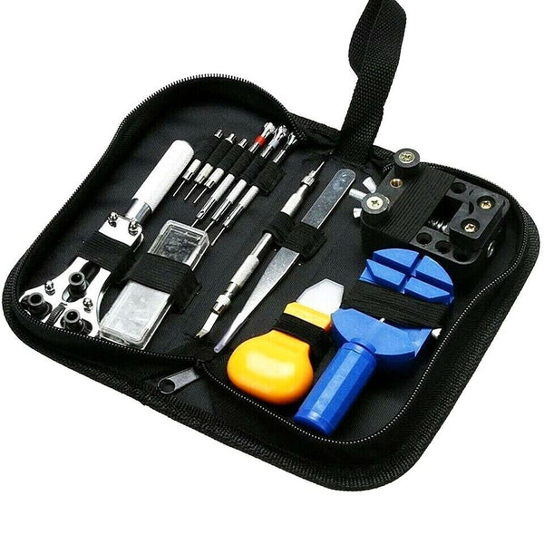 prezzo Kit Riparazione Manutenzione Ripara Orologi Astuccio 13 Attrezzi Professionali