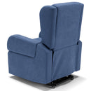 Poltrona Alzapersona Elettrica 71x79x106 cm in Tessuto Bilbao Blu