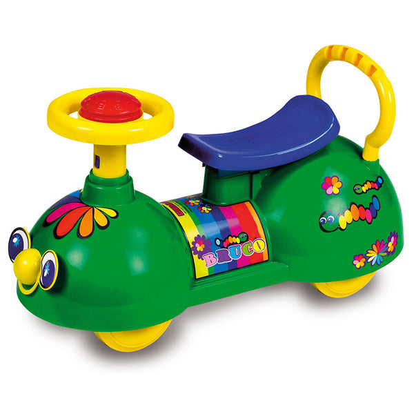 Voiture à chevaucher pour enfants Kid Smile Green Caterpillar sconto