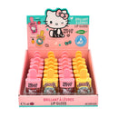 Set 24 Lucidalabbra Lip Gloss per Bambini a Forma di Gelato Gusto Ananas e Fragola  Hello Kitty