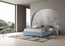 Letto Matrimoniale Azelia Azzurro Varie Misure