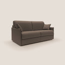 Divano Letto 3 Posti 189x96x96 cm Evans in Tessuto Marrone