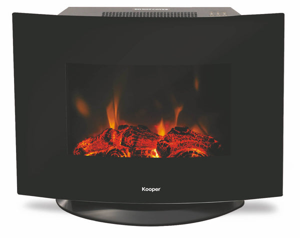 Cheminée Cheminée Electrique Poêle Mur/Sol 2000W Kooper Courbet acquista
