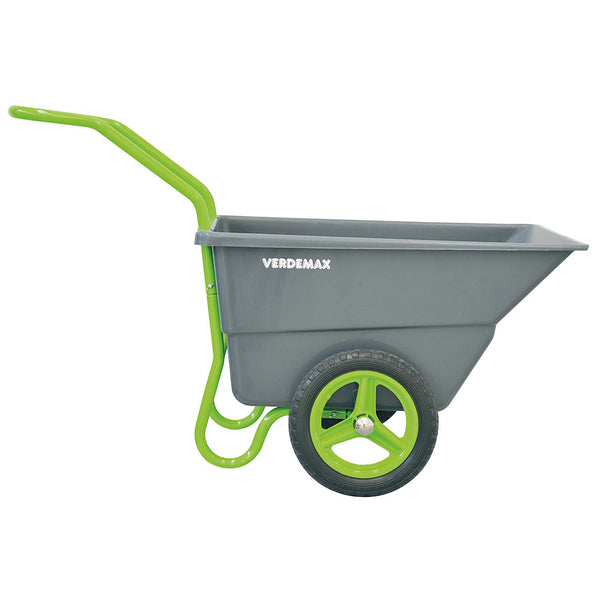 sconto Brouette de jardin 110L 120x59xH53cm Rama Barrow Gris et Vert