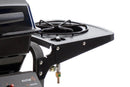 Barbecue a Gas GPL Pietra Lavica 2 Fuochi 10kW con Fornello Laterale Sochef Piùsaporillo