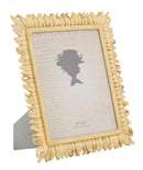 Cornice Glam Petalo 28x1,8x33 cm in Resina Oro