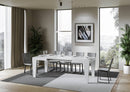 Tavolo Allungabile 130-390x90x77 cm Spimbo Bianco Frassino