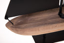 Modellino Barca con Vele in Metallo 45x105 H 48 cm 