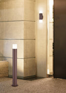 Palo da Esterno  E27 in Pressofusione di alluminio Ruggine