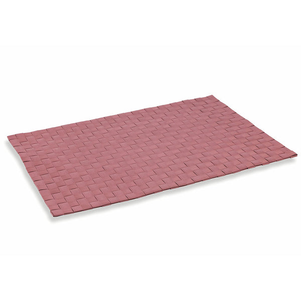 Set de 6 Sets de Table Rectangulaires en Plastique Villa d'Este Moderne Bordeaux prezzo