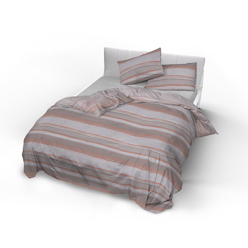 Copripiumino con Federe Stampato Athena Damour Rosa Varie Misure