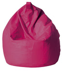 Poltrona a Sacco Pouf in Similpelle fucsia Avalli