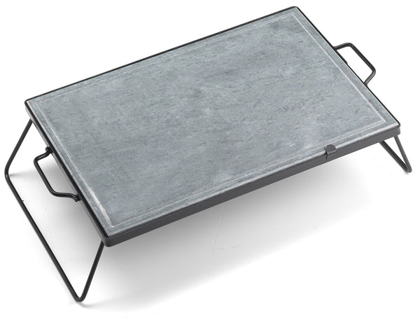 prezzo Stéatite 40x50 cm avec support pliable Ompagrill DS40/50/NOIR