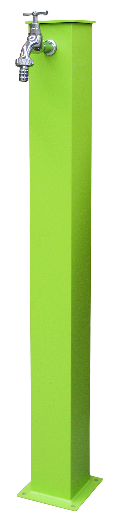 Fontana da Giardino con Rubinetto in Acciaio e Alluminio Manchester Verde Acido sconto