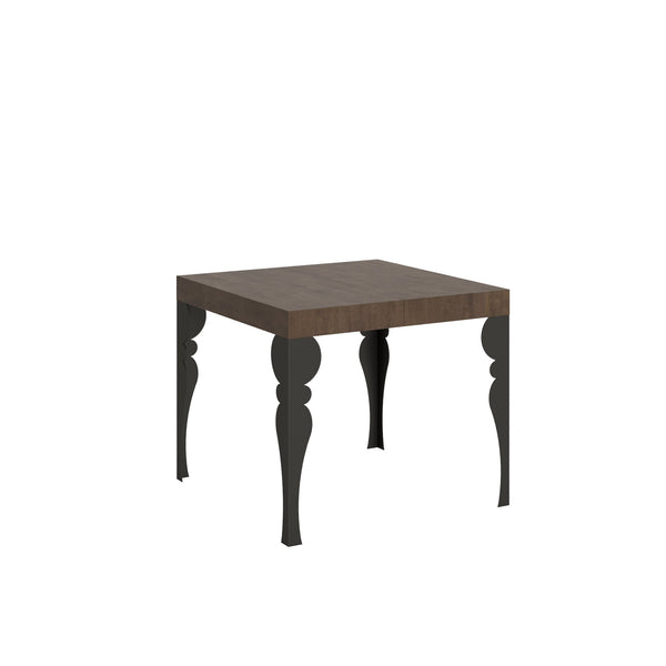 sconto Tavolo Allungabile 90-246x90x77 cm Paxon Noce