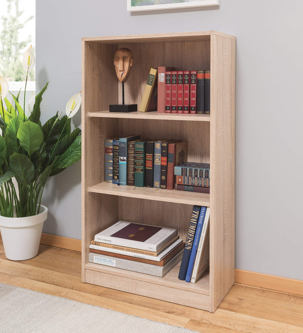 acquista Bibliothèque à 3 étagères en aggloméré de chêne Fumer Penny