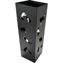 Portaombrelli per Ingresso Design Gatti Porta Ombrelli 15,5x15,5x49 cm in Ferro Nero      