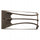 Applique d'extérieur LED Sovil 10W 4000K marron