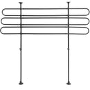 Griglia Divisorio Auto per Cani Protezione Universale per Trasporto Animali