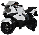 Moto Elettrica per Bambini 12V con Licenza BMW K1300S Bianca