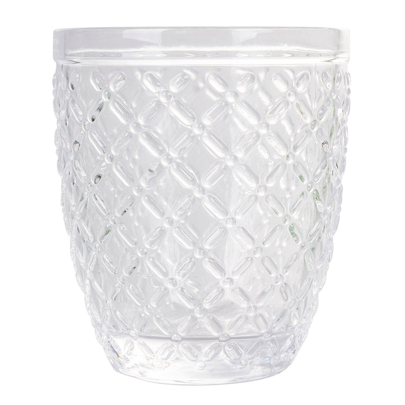 Set 6 Bicchieri Acqua Castle Greenery in Vetro VdE Tivoli 1996 Verde