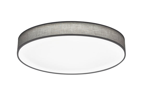 online Plafonnier LED d'intérieur en Tissu Gris