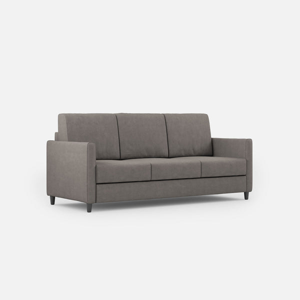 Canapé 3 places Karay 198x85x85 cm en tissu gris acquista