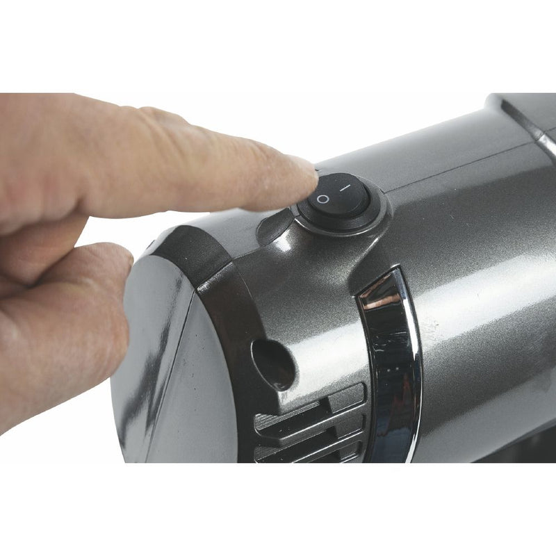 Aspirapolvere Ciclonico con Filo Scopa Elettrica 600W Kooper Airone 2.0 Grigio e Blu