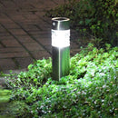 Lampada Giardino Ricarica Solare con Sensore Movimento Paletti Luce LED 44x7cm-3