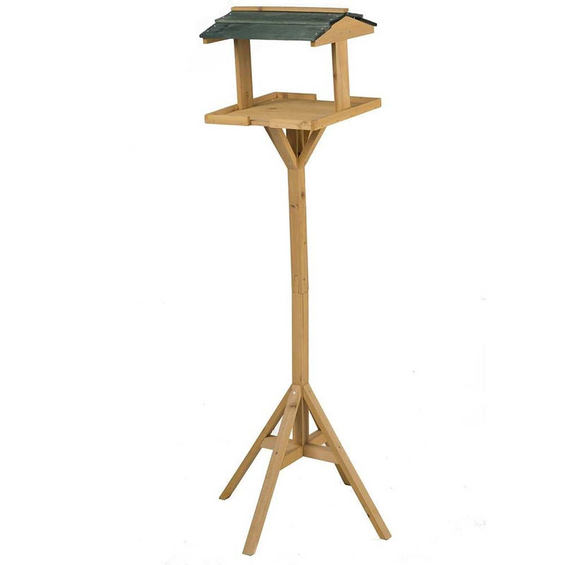 Casetta Mangiatoia per Uccelli da Giardino Bird House in Legno 115x35x35cm -1