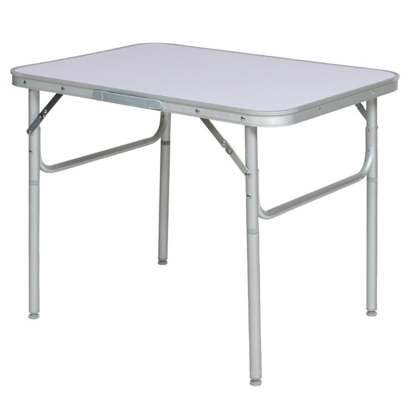 Tavolino Pieghevole con Struttura in Alluminio 75x55x60 Ideale per Campeggio-1