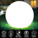 Lampada Sfera da Giardino 50cm Luce Illuminazione Esterno Attacco E27 Bianco-2