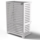Cover Pompa di Calore 105x65x150 cm installazione a terra vicino la parete Big Blade VL Bianco 
